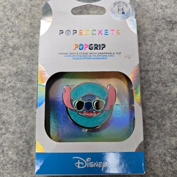 Suns Out Stitch Disney Popsockets Single Grip & Stand Phones Holder - Picture 1 of 8